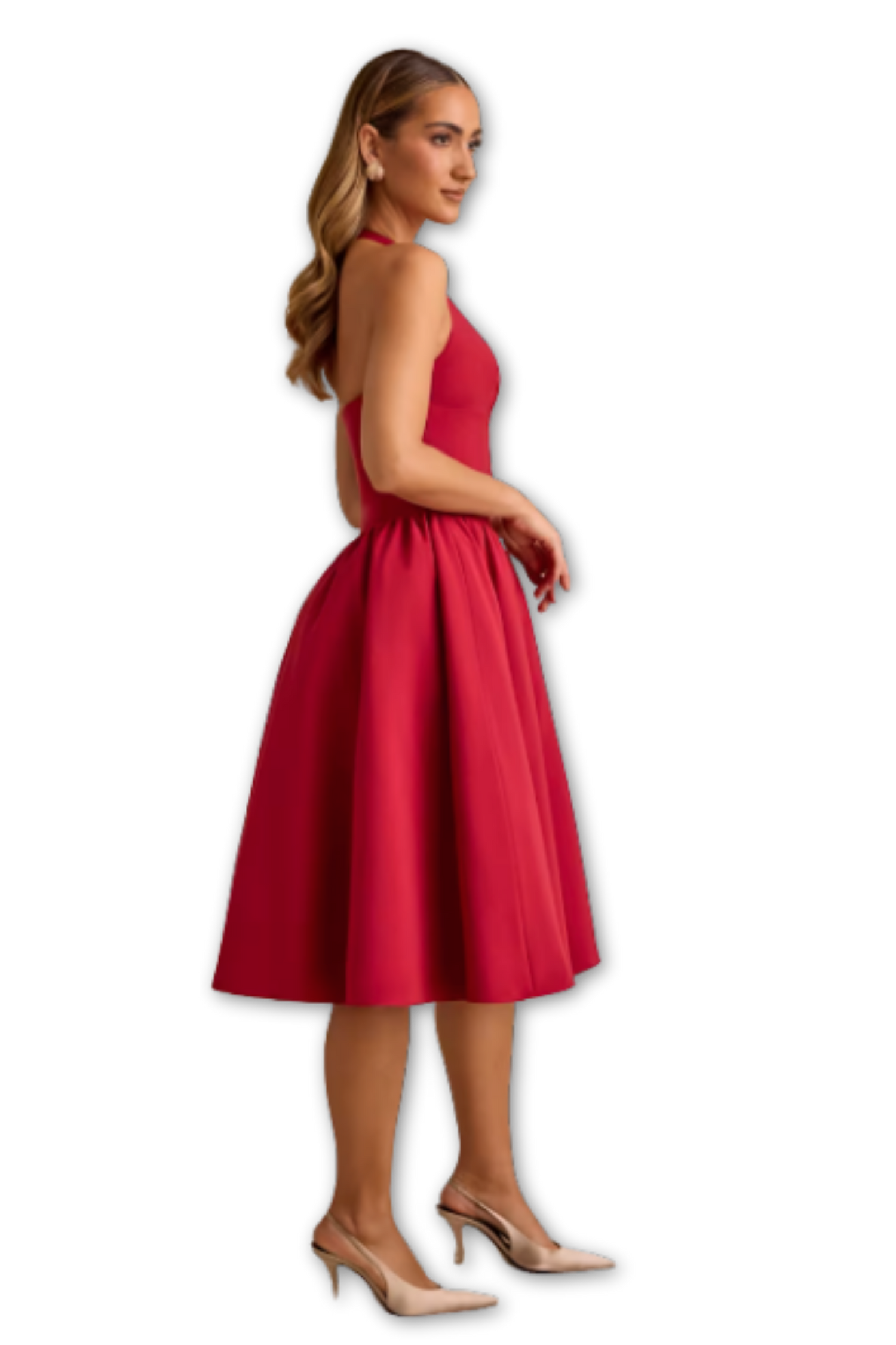 SUNSET DREAM MIDI DRESS
