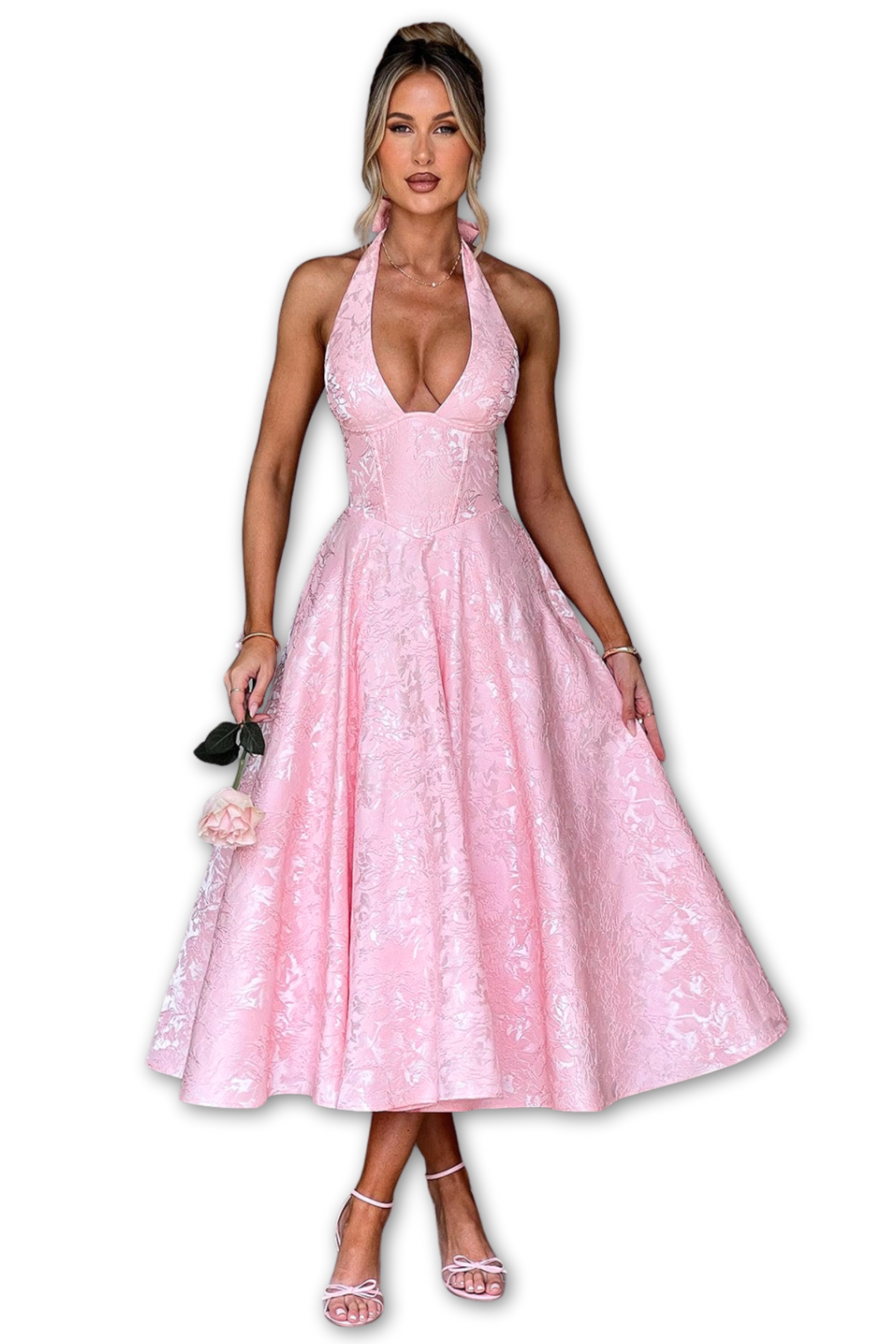 LOVE LANGUABE MIDI DRESS